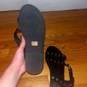 Black Sandals - Frye